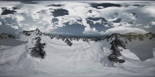 VR 360 Norway Mountains Severe Landscape