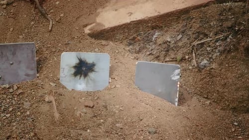 Shot at Factory and Homemade Armor Plates
