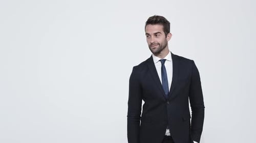 Stylischer Geschäftsmann