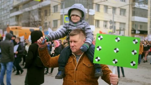 Protesting Political Family for Social State Equality Wage Justice Revolution