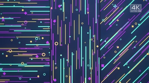 Fondos geométricos coloridos modernos
