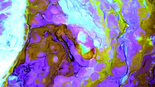 Abstract Fluid Paint Motion Background