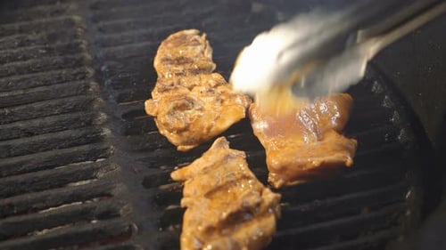 Barbecue aus Kohle