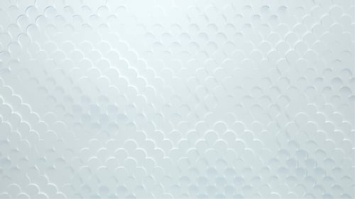 Abstract Geometric Pattern with Wavy Scales Background Loop