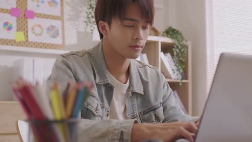Project planning and laptop brainstorming are on Asian designers' minds with happy you found it out.