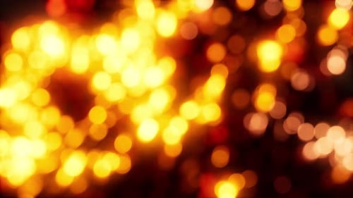 Abstract Background with Moving and Flicker Particles