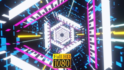 Tunnel Vj Loop Fairy Flight HD