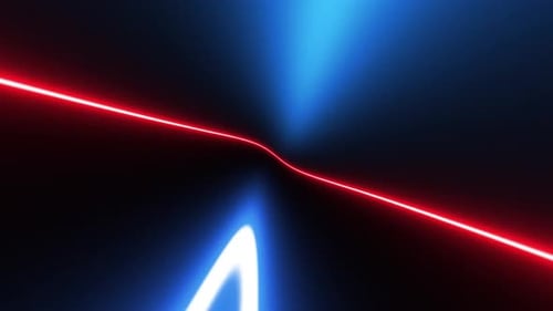 Abstract Neon Line 03
