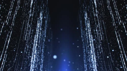 Abstract Background with Light Trails