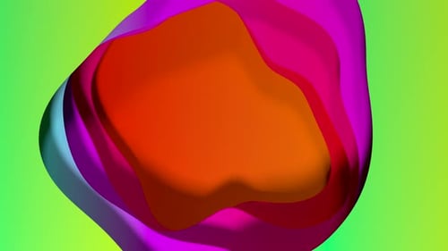 Abstract Colorful Background with Multiple Layers of Wave Surface with Different Gradients. Copy