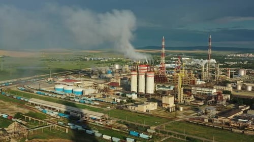 Oil and Gas Refinery Plant