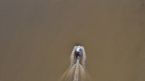 polluted river