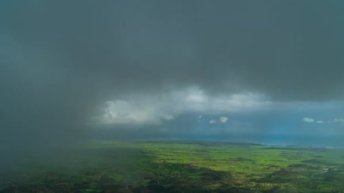 Storm Clouds Over the Valley