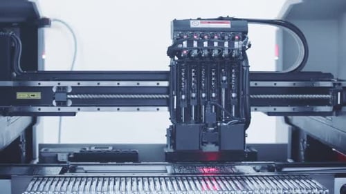 Automated Electronic Circuit Board Production