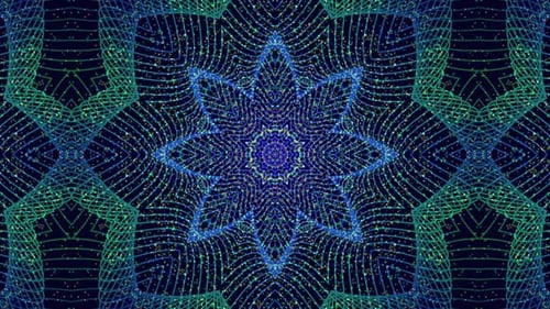 Magic Particle Kaleidoscpe Loop