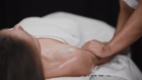 Relaxing Shoulder Massage for Wellness and Health