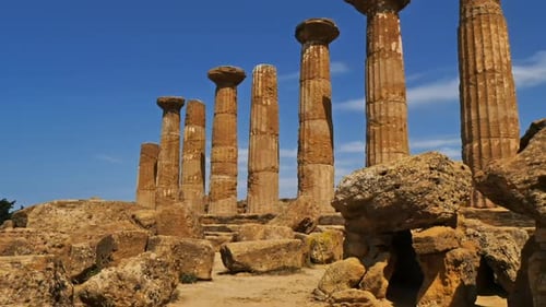 Agrigento, Tal der Tempel, Syrakus, Sizilien, Italien