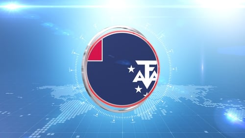 3D Rotating Circular Frame Reveal for Broadcasts