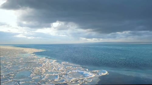Nature, hiver, mer