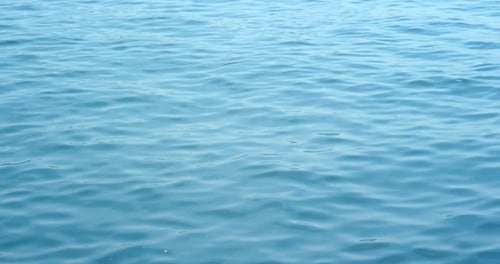 Meereswasserwelle in Blau