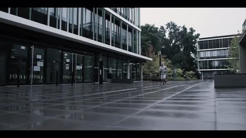 Athlete running
