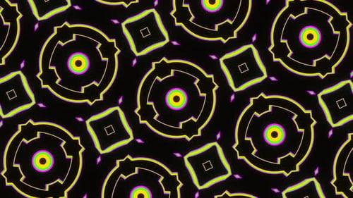 VJ Loop Ripple of Bright Abstract Pattern for LED Screens