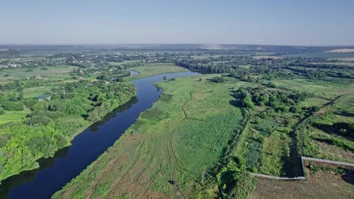 Large and Beautiful River