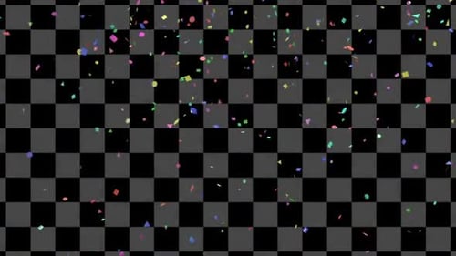 Confetti Colorful 5 Clip