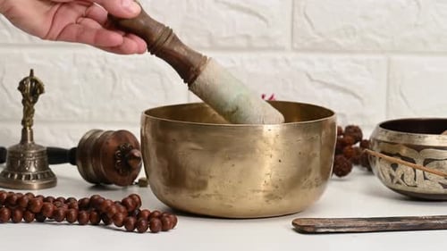 Singing Bowl Still Life