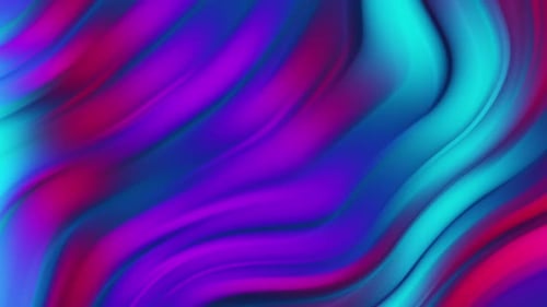 Distorted Gradient Wave Lines Flowing Back And Forth
