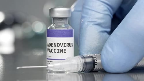 Adenovirus Vaccine Vial with Syringe for Healthcare