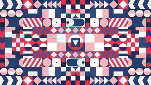 Geometric Pattern Background 4K