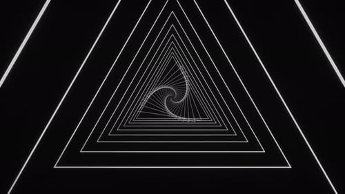 Gray Triangles Tunnel