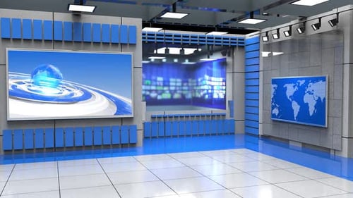 Virtual Studio Set N0010 A