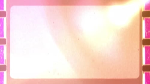 Retro Film Grain Overlay with Light Leaks and Vintage Border