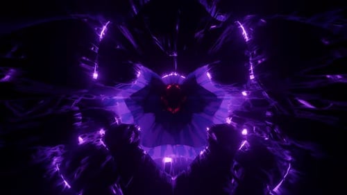 Túnel de energia. Portal abstrato. Redemoinho colorido.