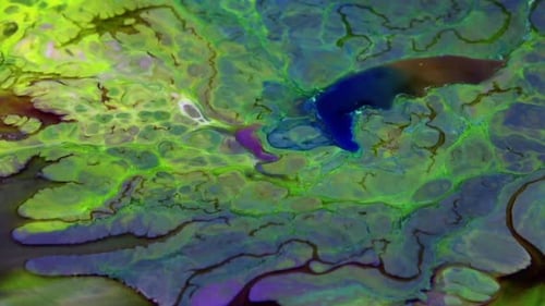 Abstract Colorful Invert Paint Exploding Texture 75