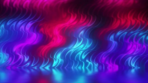 Iridescent Fluid Waves Dynamic Motion Background Loop, Backgrounds ...