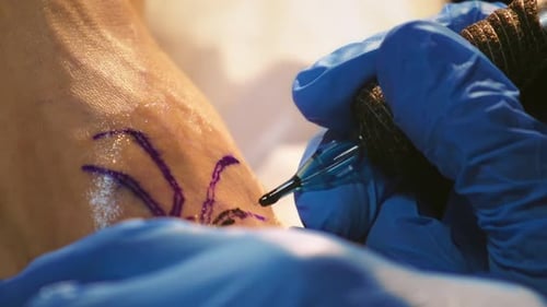 Retro Old School Coil Tattoo Machine