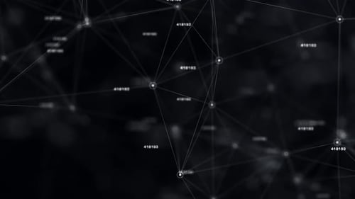 4K Technology network background