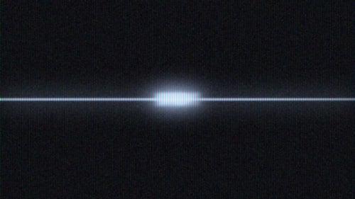 Interruptor de TV con textura de ruido estático analógico