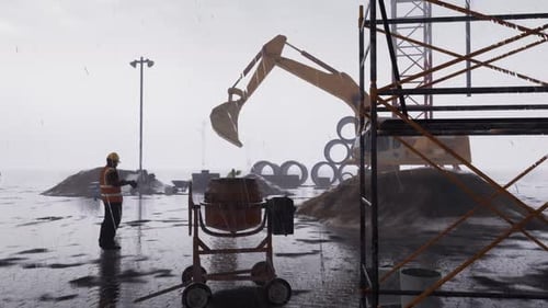 Building Construction And Workers