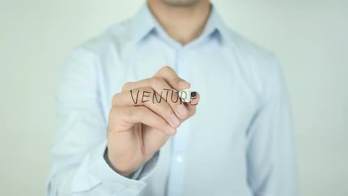 Venture, Writing On Transparent Screen