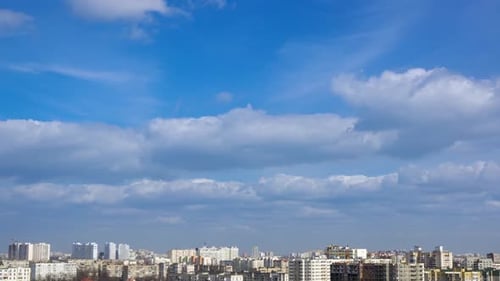 Clouds over the Rooftops of the City