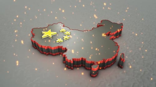 Karte von China 03