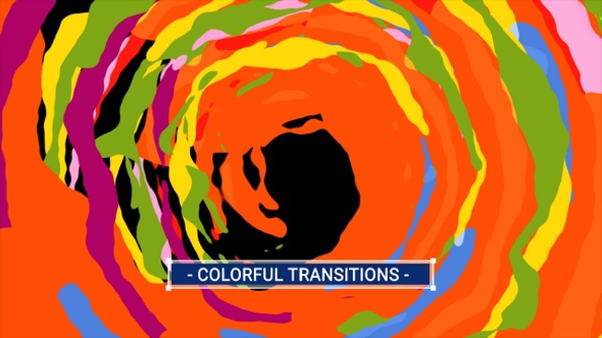 Colorful Transitions, Transitions Motion Graphics ft. corporate ...