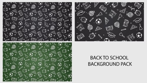 Back To School Background Pack