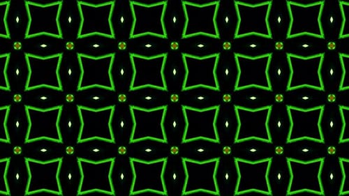 Patrones de caleidoscopio futurista VJ Loop Movimiento psicodélico Fondo abstracto