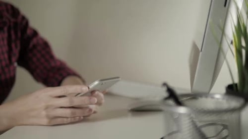 Utiliser un smartphone au bureau