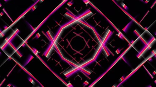 Vivid Abstraction of the Looped VJ Loop Background for Visualizations